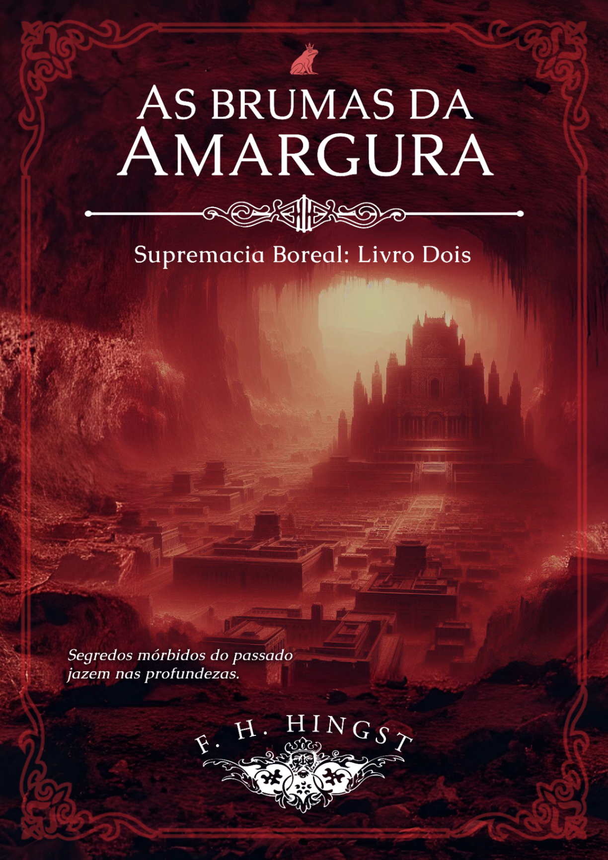 Capa de As Brumas da Amargura