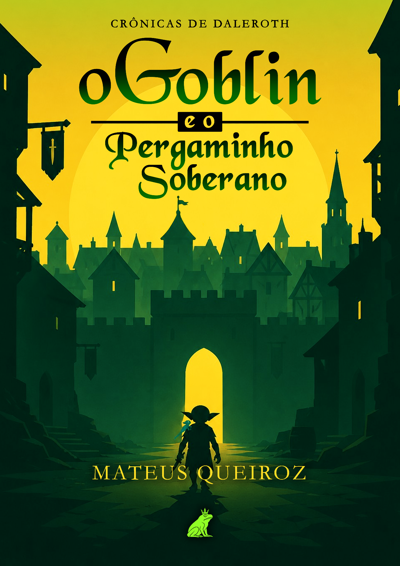 Capa de O Goblin e o Pergaminho Soberano